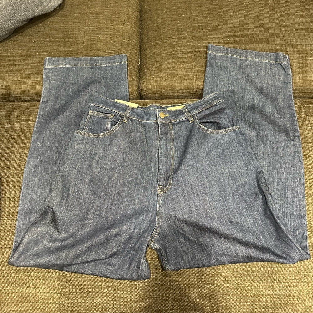 Relaxed Mid Waist Jeans ZW Collection